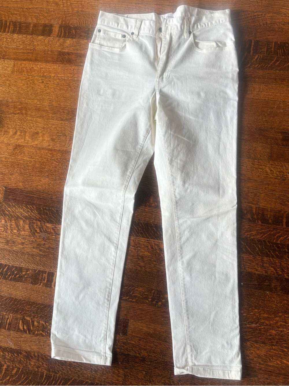 Hudson North Men's off White Jeans